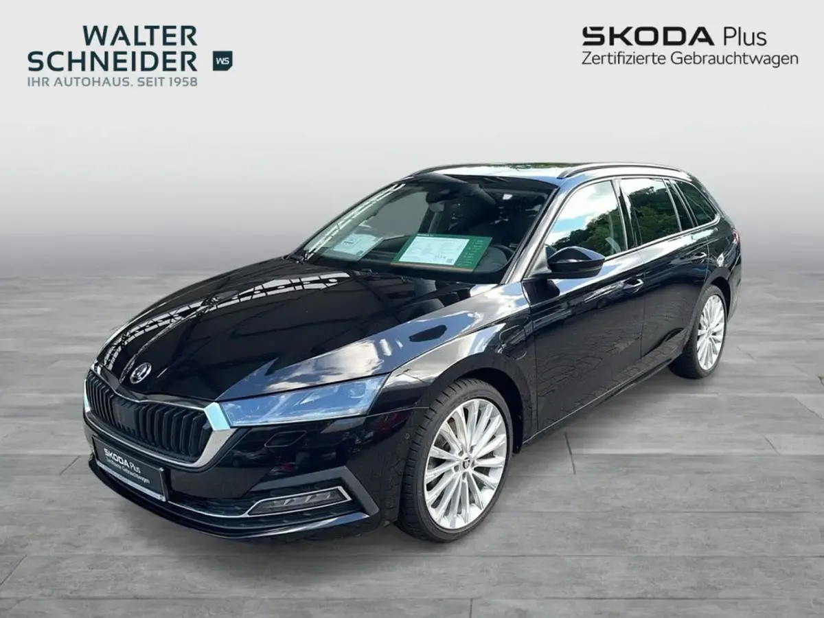Gebraucht Skoda Octavia Style 204 PS (150 kW) 2021 Schwarzmagic perleffekt Kombi
