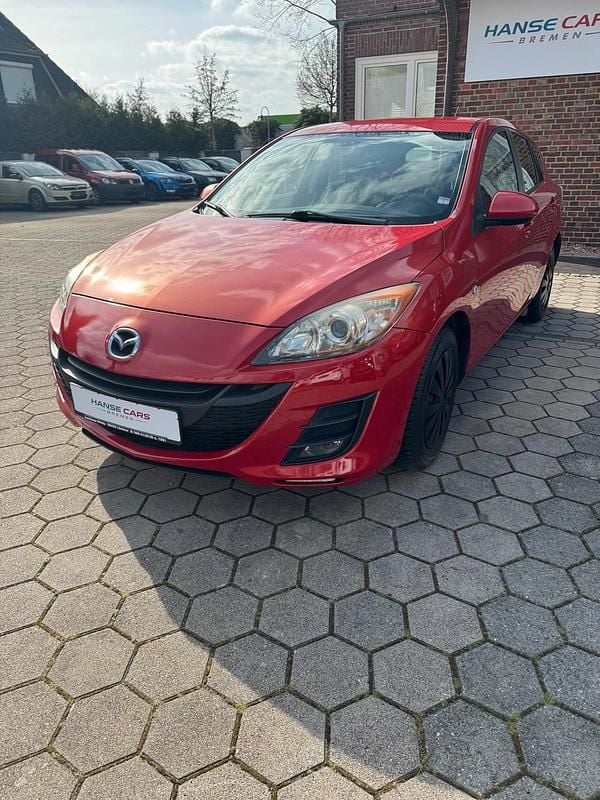 Gebraucht Mazda 3 105 PS (77 kW) 2009 Rot Kleinwagen