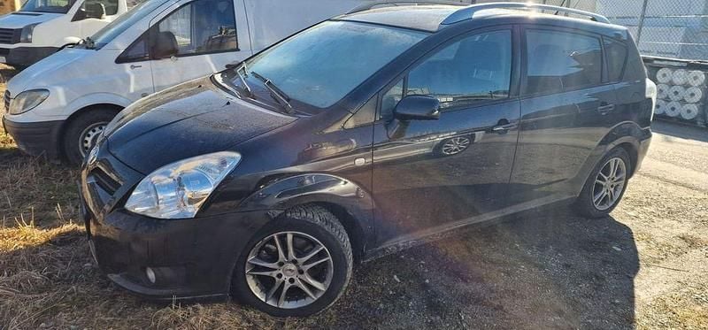 Gebraucht Toyota Corolla Verso 2008 Schwarz Van / Kleinbus