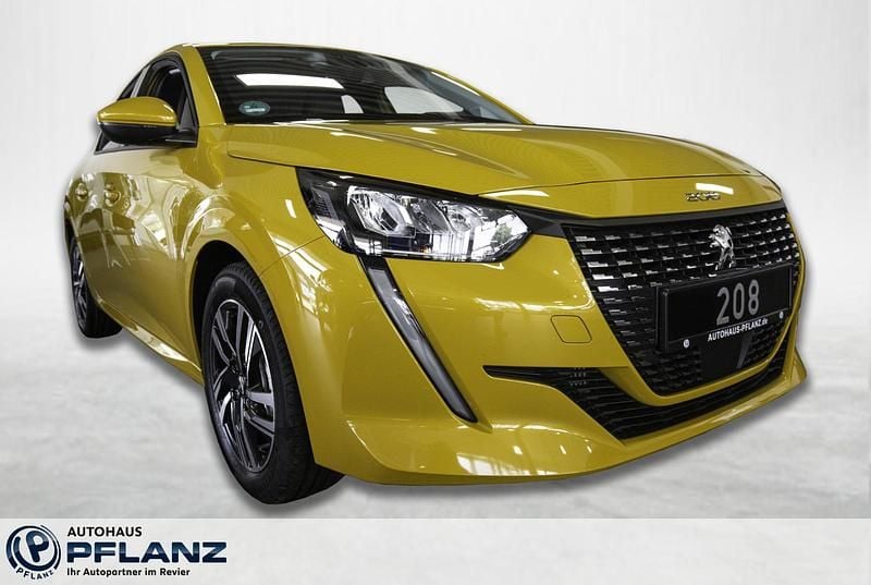 Gebraucht Peugeot 208 Allure 101 PS (74 kW) 2023 Gelb Kleinwagen
