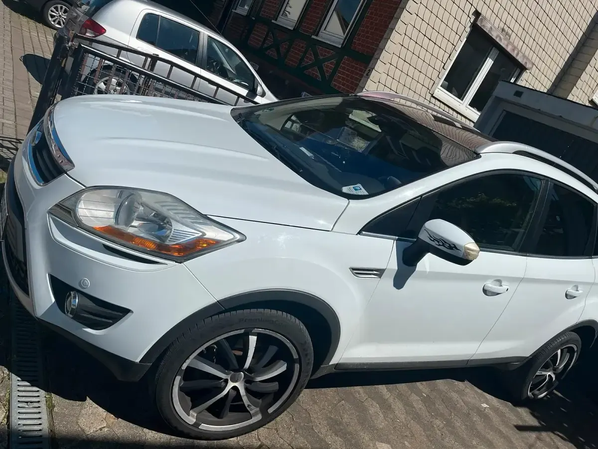 Gebraucht Ford Kuga 136 PS (100 kW) 2009 Weiß SUV