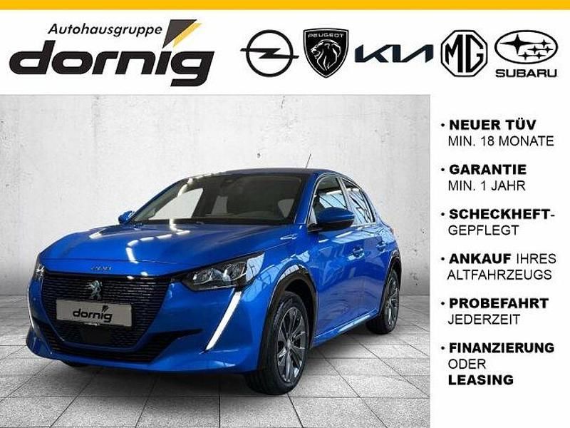 Blau Gebraucht 2021 Peugeot e-208 Active Kleinwagen | 15.990 € (Fairer Preis) - Bild 1/3