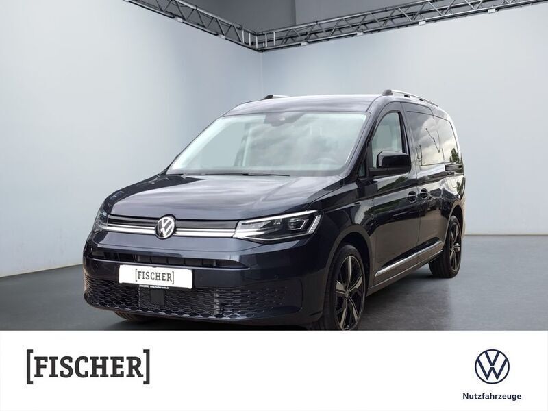 Blau Neu 2025 VW Caddy Maxi Style Van / Kleinbus | 54.680 € - Bild 1/4