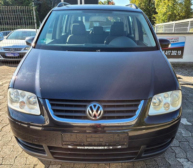 Gebraucht VW Touran 105 PS (77 kW) 2007 Schwarz Van / Kleinbus