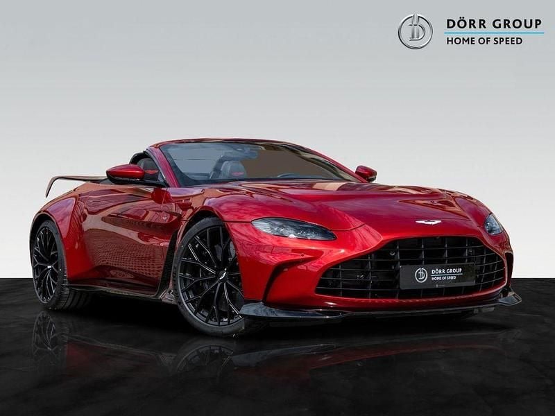 Rot Gebraucht 2023 Aston Martin V12 Vantage Cabrio | 344.500 € (Fairer Preis) - Bild 1/4