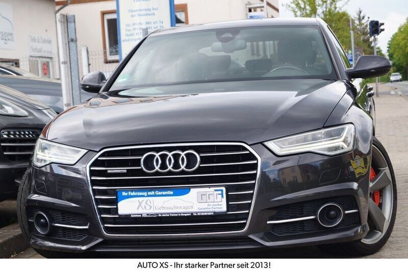 Grau Gebraucht 2015 Audi A6 S-Line Limousine | 19.990 € (Fairer Preis) - Bild 1/4
