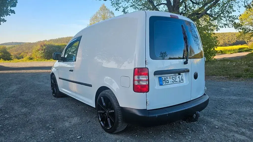 Gebraucht VW Caddy 105 PS (77 kW) 2007 Weiß Van / Kleinbus