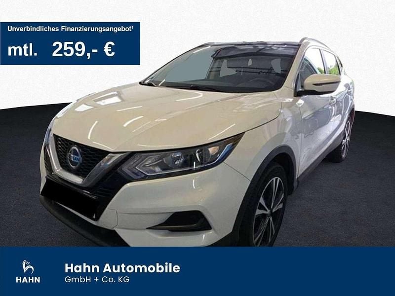 Brilliant white (m) Gebraucht 2019 Nissan Qashqai N-Way SUV | 18.990 € (Fairer Preis) - Bild 1/3