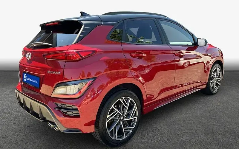 Gebraucht Hyundai Kona N Line 199 PS (146 kW) 2022 Rot SUV