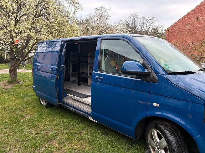 Usata VW Transporter 140 CV (102 kW) 2012 Blu Furgone