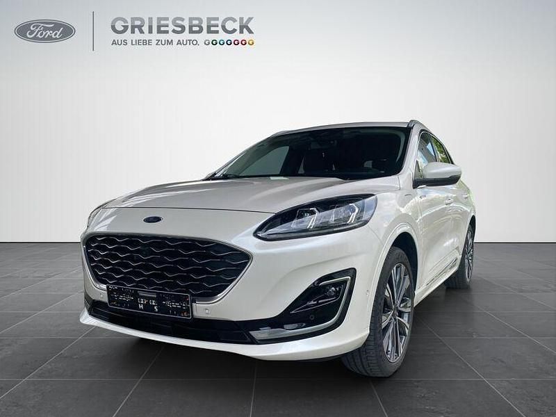 Arktisweiss (metallic) Gebraucht 2022 Ford Kuga Vignale SUV | 28.280 € (Etwas zu teuer) - Bild 1/4