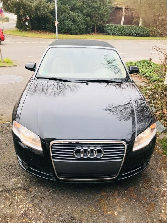 Schwarz Gebraucht 2006 Audi A4 Cabriolet Cabrio | 6.300 € (Fairer Preis) - Bild 1/4
