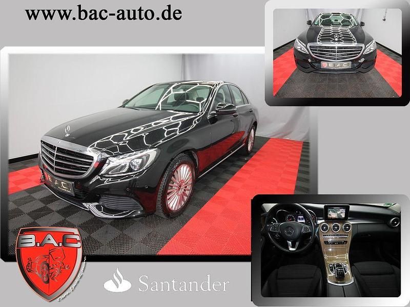 Schwarz Gebraucht 2017 Mercedes C180 Exclusive Limousine | 18.950 € (Superpreis) - Bild 1/4