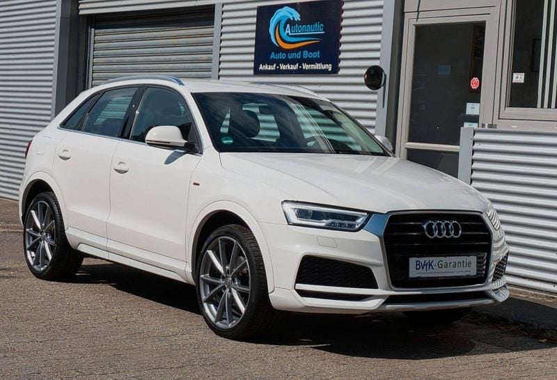 Weiß Gebraucht 2017 Audi Q3 S-Line SUV | 18.660 € (Fairer Preis) - Bild 1/4
