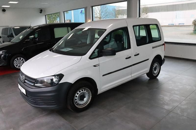 Gebraucht VW Caddy 75 PS (55 kW) 2019 Weiß Van / Kleinbus