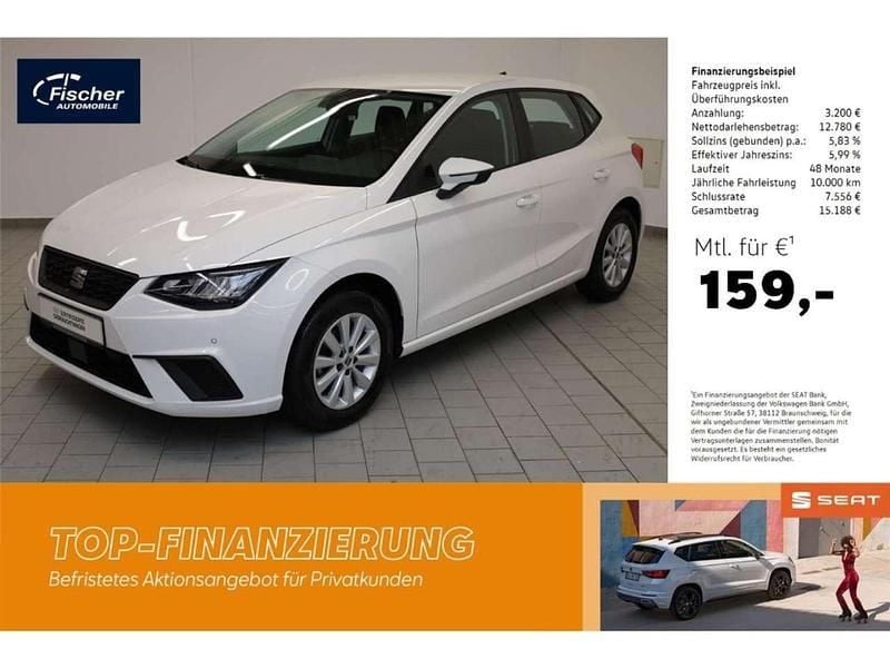 Weiss Gebraucht 2022 Seat Ibiza Style Kleinwagen | 15.980 € (Fairer Preis) - Bild 1/4