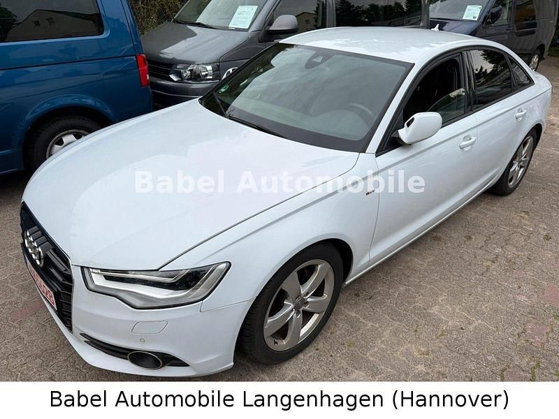 Weiß Gebraucht 2012 Audi A6 S-Line Limousine | 10.899 € - Bild 1/4