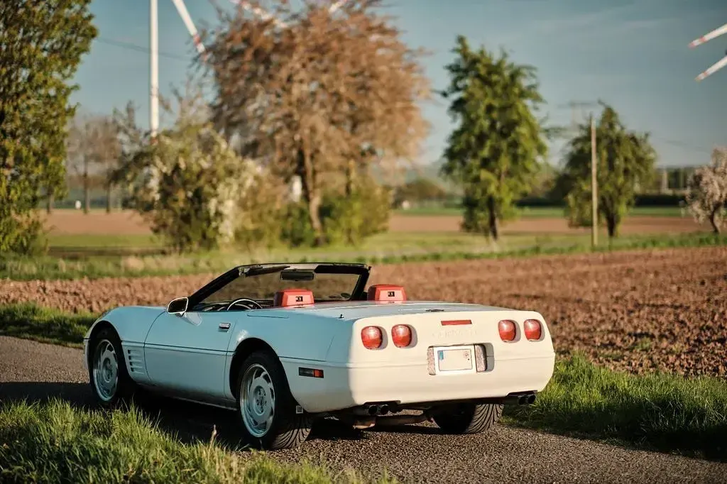 Gebraucht Corvette C4 252 PS (185 kW) 1991 Weiß Cabrio