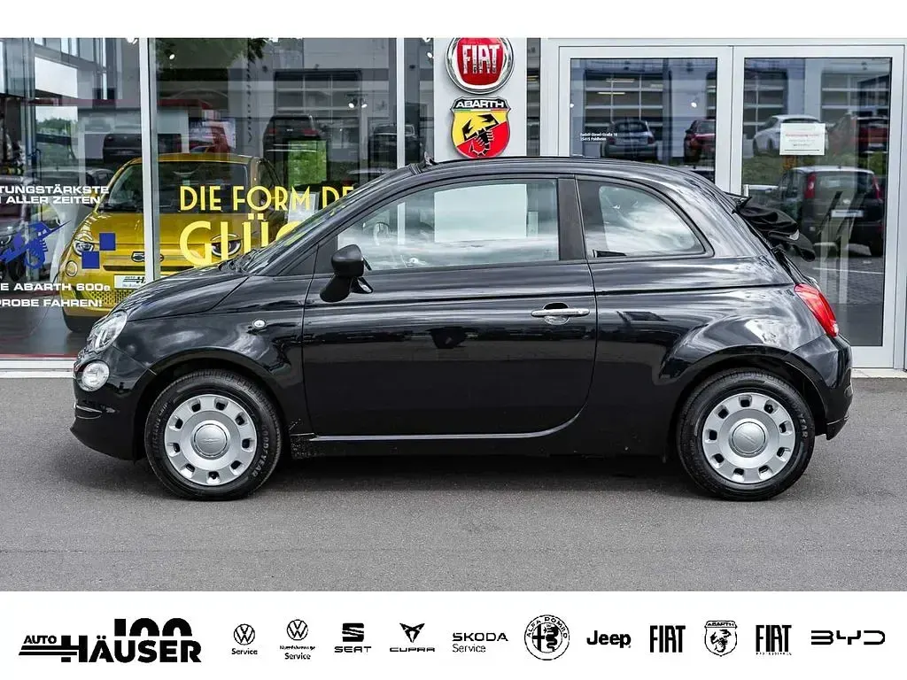 Usata Fiat 500C 69 CV (50 kW) 2023 Nero Cabrio