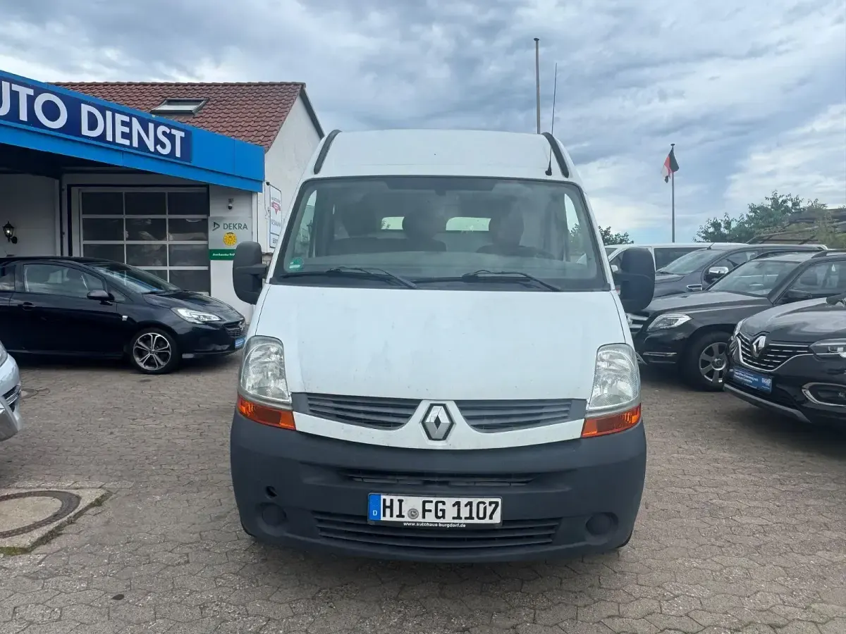 Gebraucht Renault Master 120 PS (88 kW) 2009 Weiß Van / Kleinbus