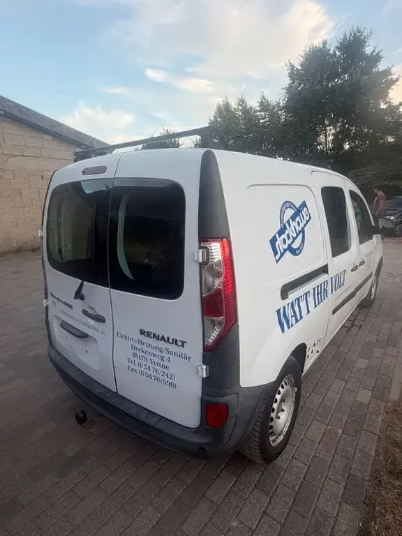 Gebraucht Renault Kangoo 90 PS (66 kW) 2015 Weiß Van / Kleinbus
