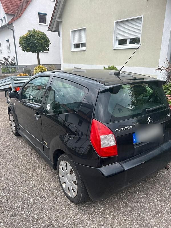 Schwarz Gebraucht 2004 Citroën C2 Kleinwagen | 999 € - Bild 1/4