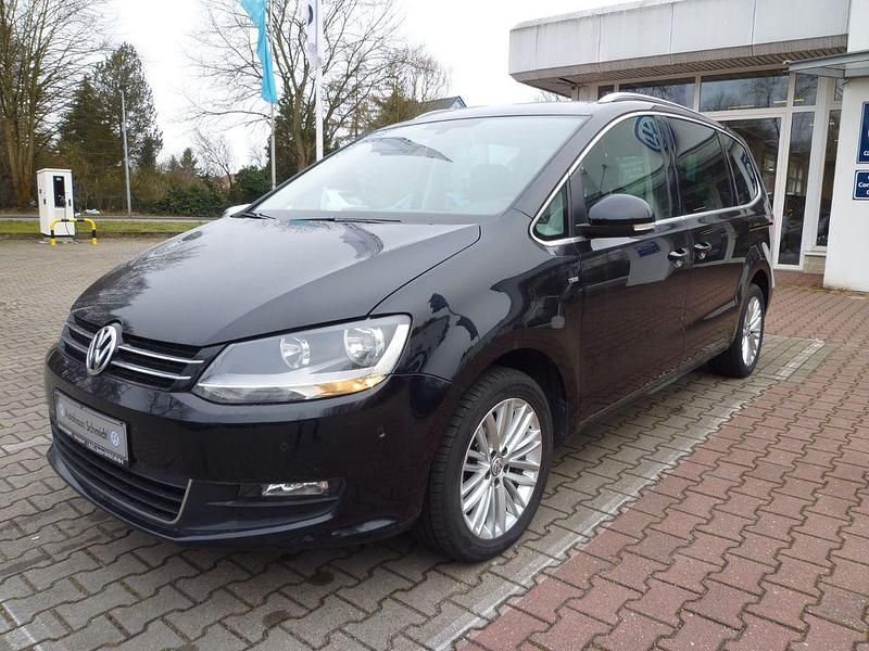Gebraucht VW Sharan 150 PS (110 kW) 2015 Schwarz Van / Kleinbus