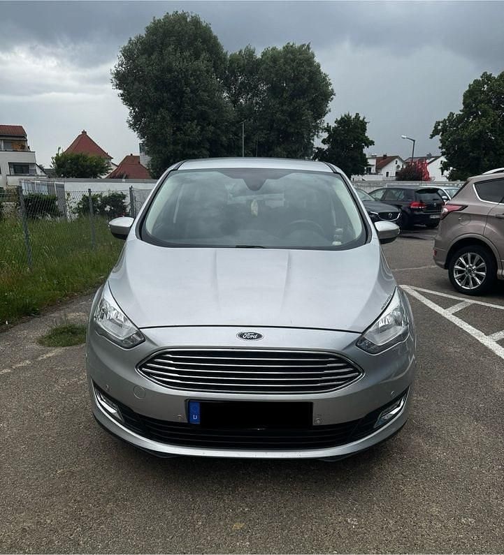 Silber Gebraucht 2016 Ford C-MAX Titanium Van / Kleinbus | 9.500 € (Fairer Preis) - Bild 1/4