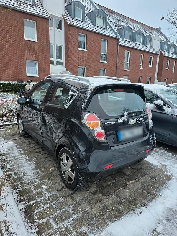 Usata Chevrolet Spark LS 82 CV (60 kW) 2011 Nero Utilitaria