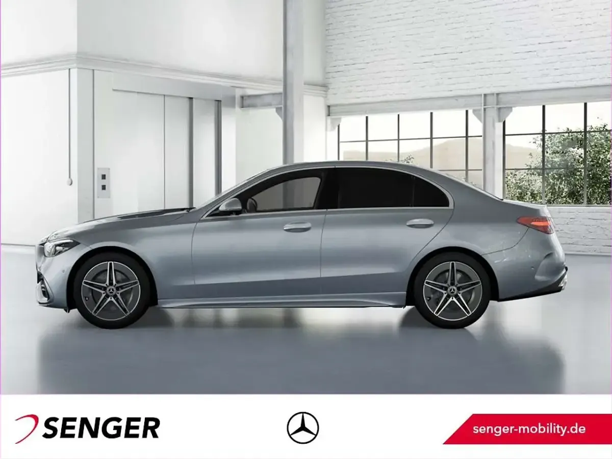 Gebraucht Mercedes C180 AMG line 170 PS (125 kW) 2026 Silber Limousine