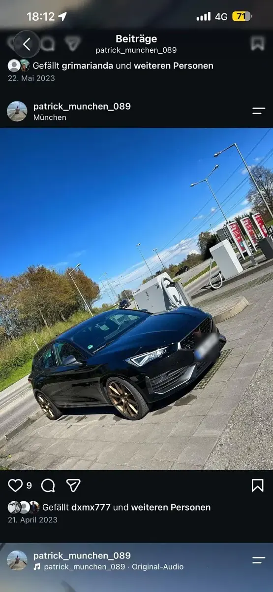 Gebraucht Cupra Leon VZ 300 PS (220 kW) 2021 Schwarz Limousine