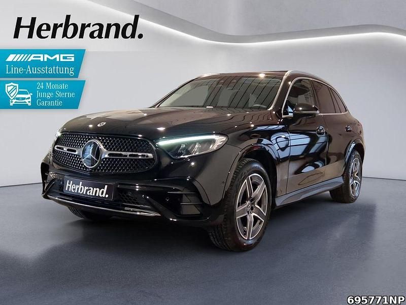 Metalliclack obsidianschwarz Gebraucht 2025 Mercedes GLC400d AMG SUV | 68.990 € (Fairer Preis) - Bild 1/4