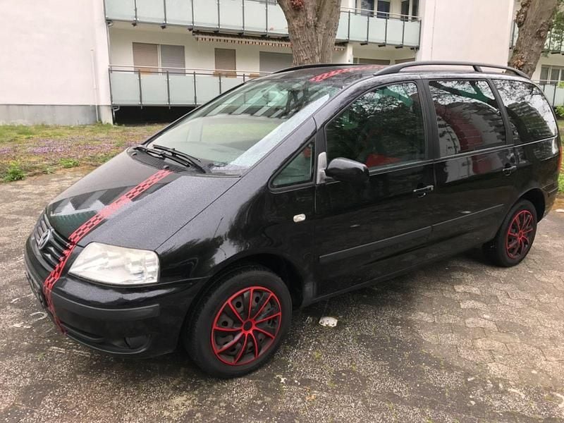Gebraucht VW Sharan Comfortline 150 PS (110 kW) 2003 Schwarz Van / Kleinbus