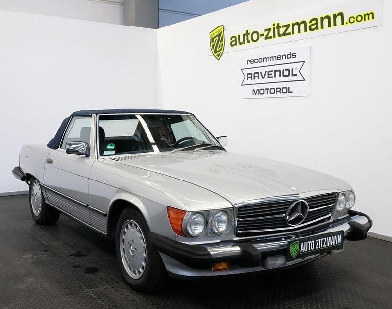 Gebraucht Mercedes 560 227 PS (166 kW) 1989 Silber Cabrio