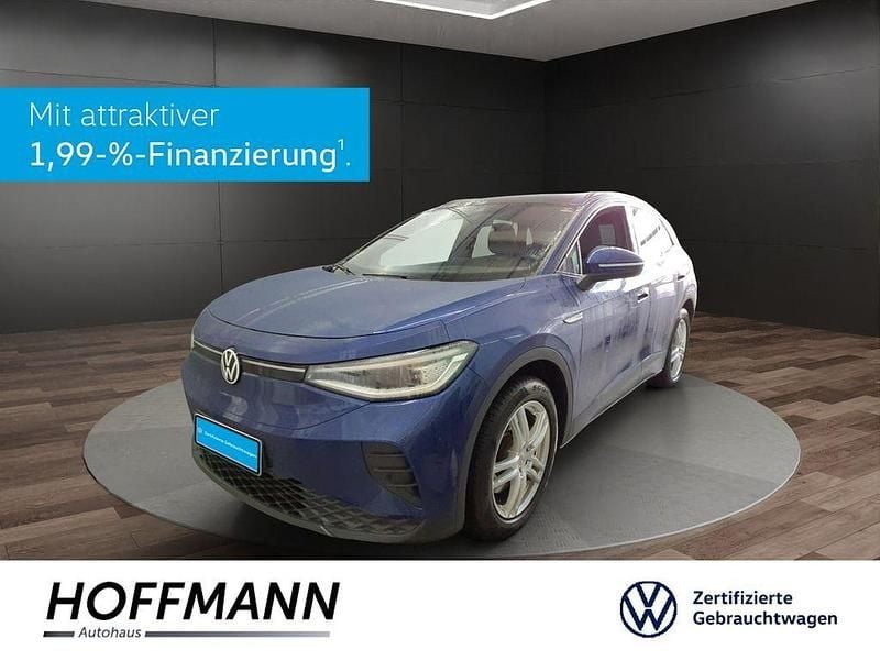 Blau Gebraucht 2022 VW ID.4 Pro Performance SUV | 25.780 € (Fairer Preis) - Bild 1/3