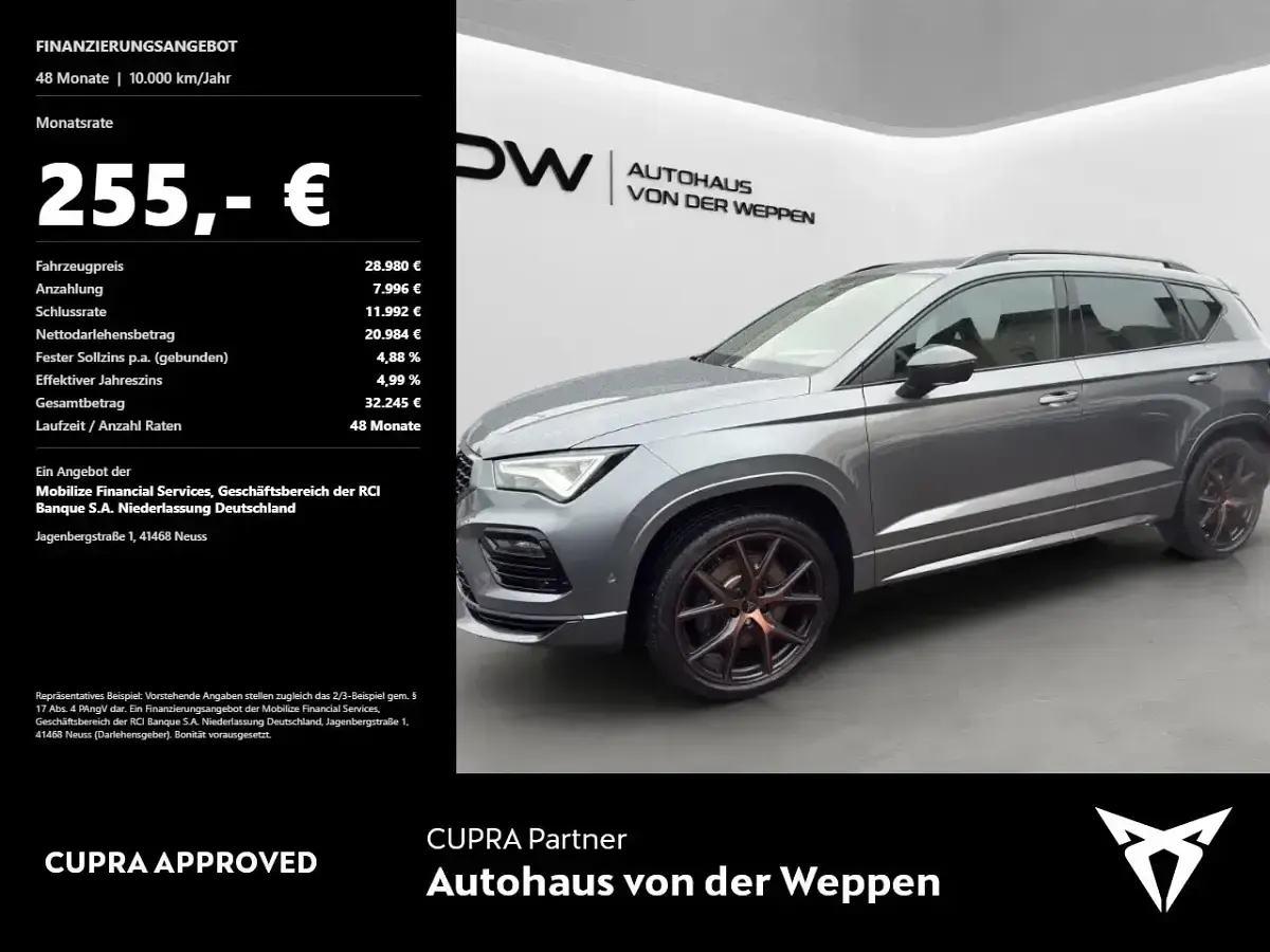 Gebraucht Cupra Ateca VZ 300 PS (220 kW) 2023 SUV