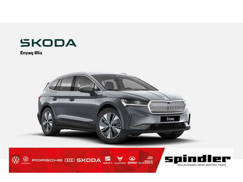 Grau Neu 2025 Skoda Enyaq iV LAURIN & KLEMENT SUV | 51.928 € (Superpreis) - Bild 1/3