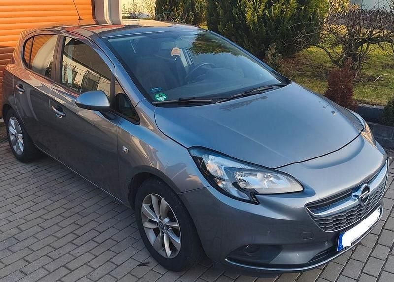 Grau Gebraucht 2018 Opel Corsa Limousine | 9.580 € (Fairer Preis) - Bild 1/4
