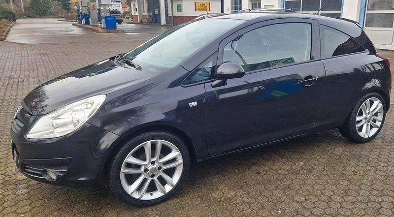 Gebraucht Opel Corsa Color Edition 101 PS (74 kW) 2010 Schwarz Kleinwagen