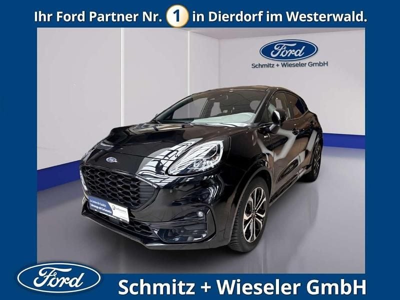 Schwarz Gebraucht 2021 Ford Puma Gen-E ST-Line SUV | 14.590 € (Guter Preis) - Bild 1/4