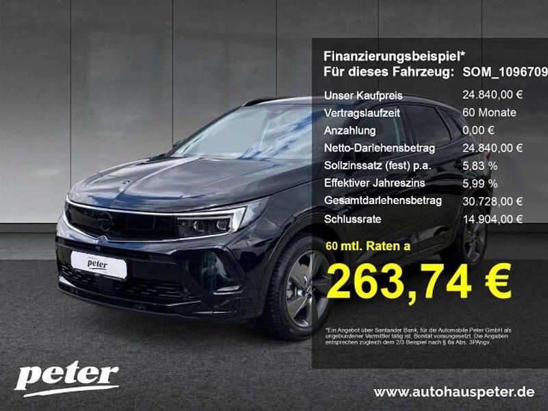 Schwarz Gebraucht 2024 Opel Grandland X GS Line SUV | 24.840 € (Fairer Preis) - Bild 1/4