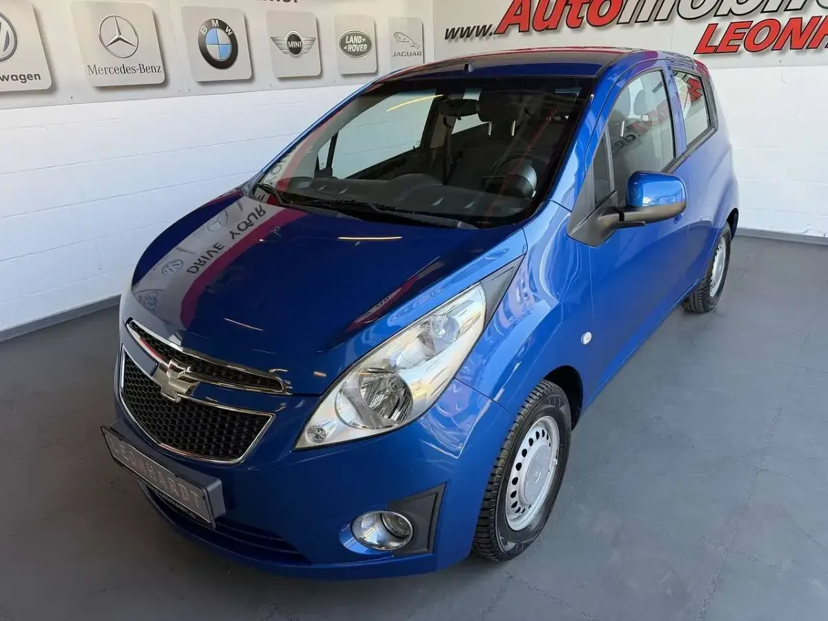 Second-hand Chevrolet Spark LS 68 CP (50 kW) 2012 Albastru Hatchback