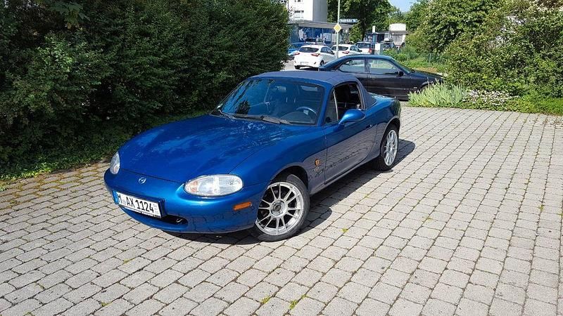 Gebraucht Mazda MX5 140 PS (102 kW) 1999 Blau Cabrio