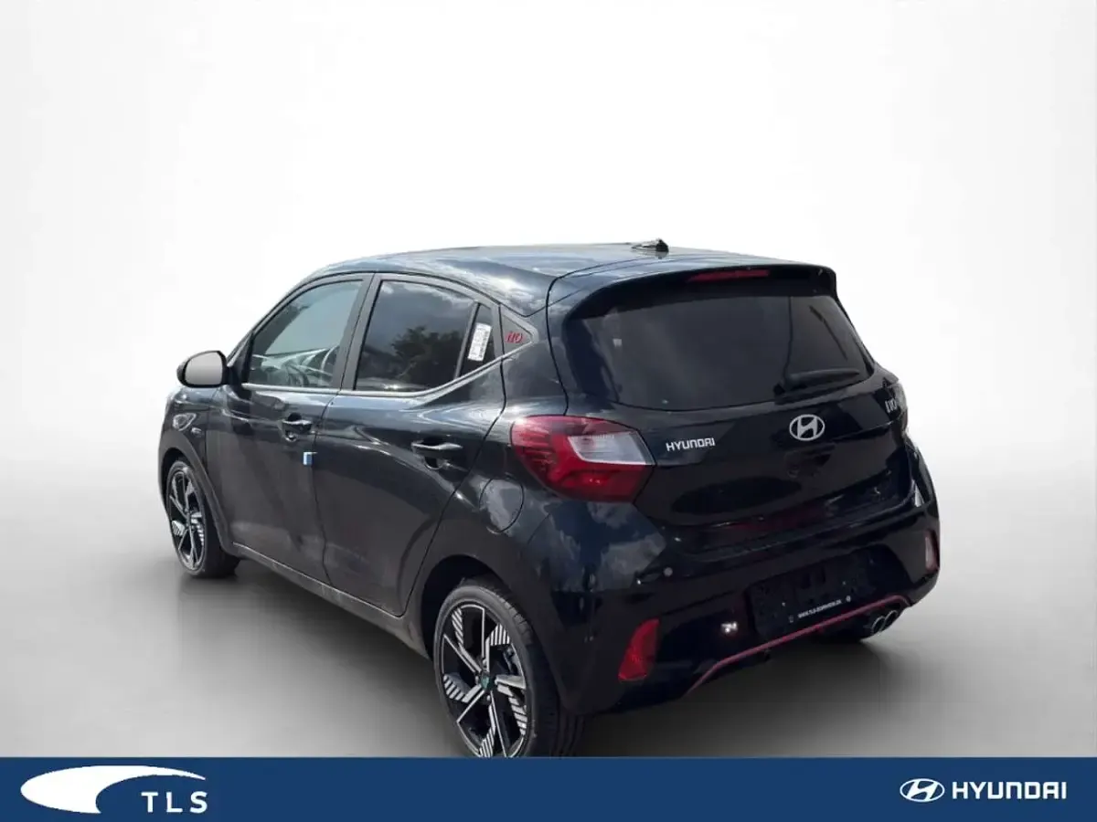 Neu Hyundai i10 N Line 90 PS (66 kW) 2025 Phantom black Kleinwagen