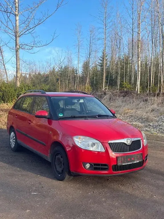 Gebraucht Skoda Fabia 86 PS (63 kW) 2009 Rot Kombi