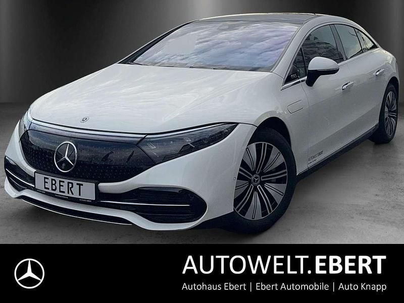 Weiß Gebraucht 2021 Mercedes EQS450+ Limousine | 55.880 € (Superpreis) - Bild 1/4