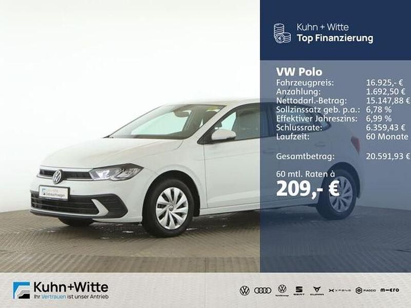 Gebraucht VW Polo Life 80 PS (58 kW) 2023 Weiß Kleinwagen