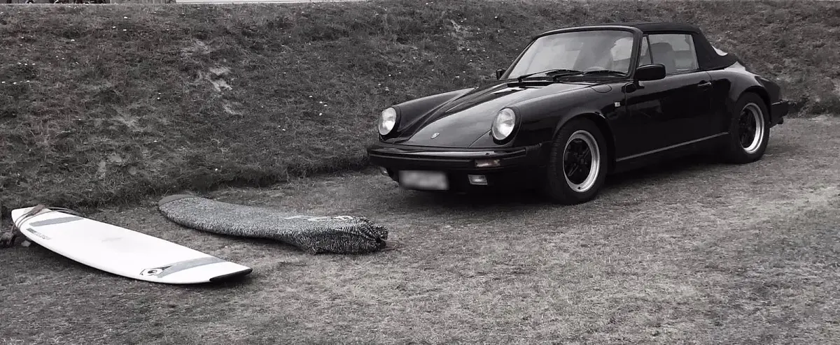 Gebraucht Porsche 911 231 PS (169 kW) 1986 Blau Cabrio