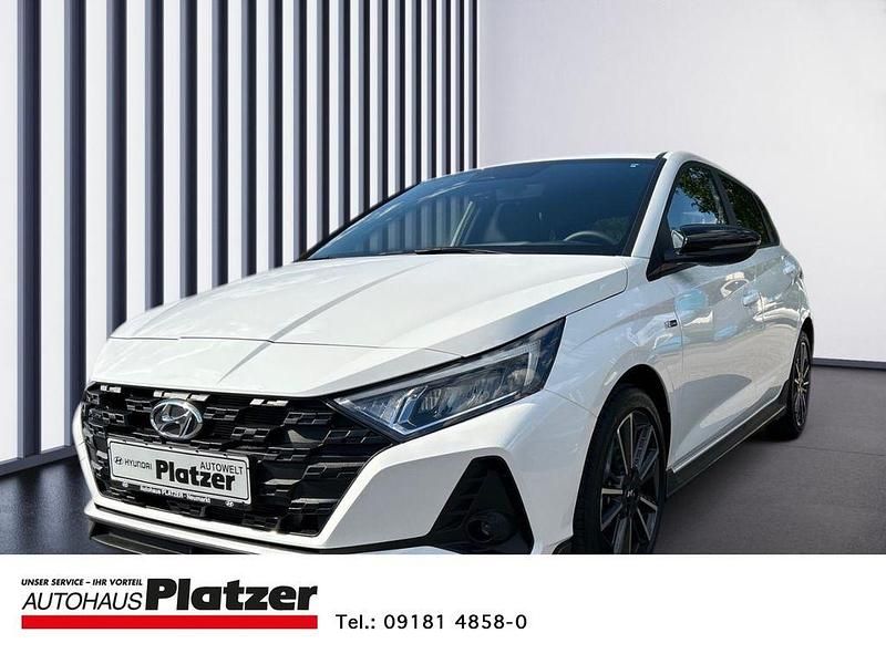 Weiß Gebraucht 2023 Hyundai i20 N Line Limousine | 19.980 € (Fairer Preis) - Bild 1/4