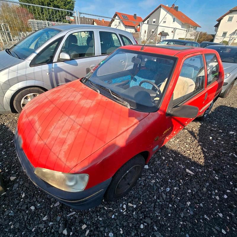 Gebraucht Peugeot 106 45 PS (33 kW) 1996 Rot Kleinwagen
